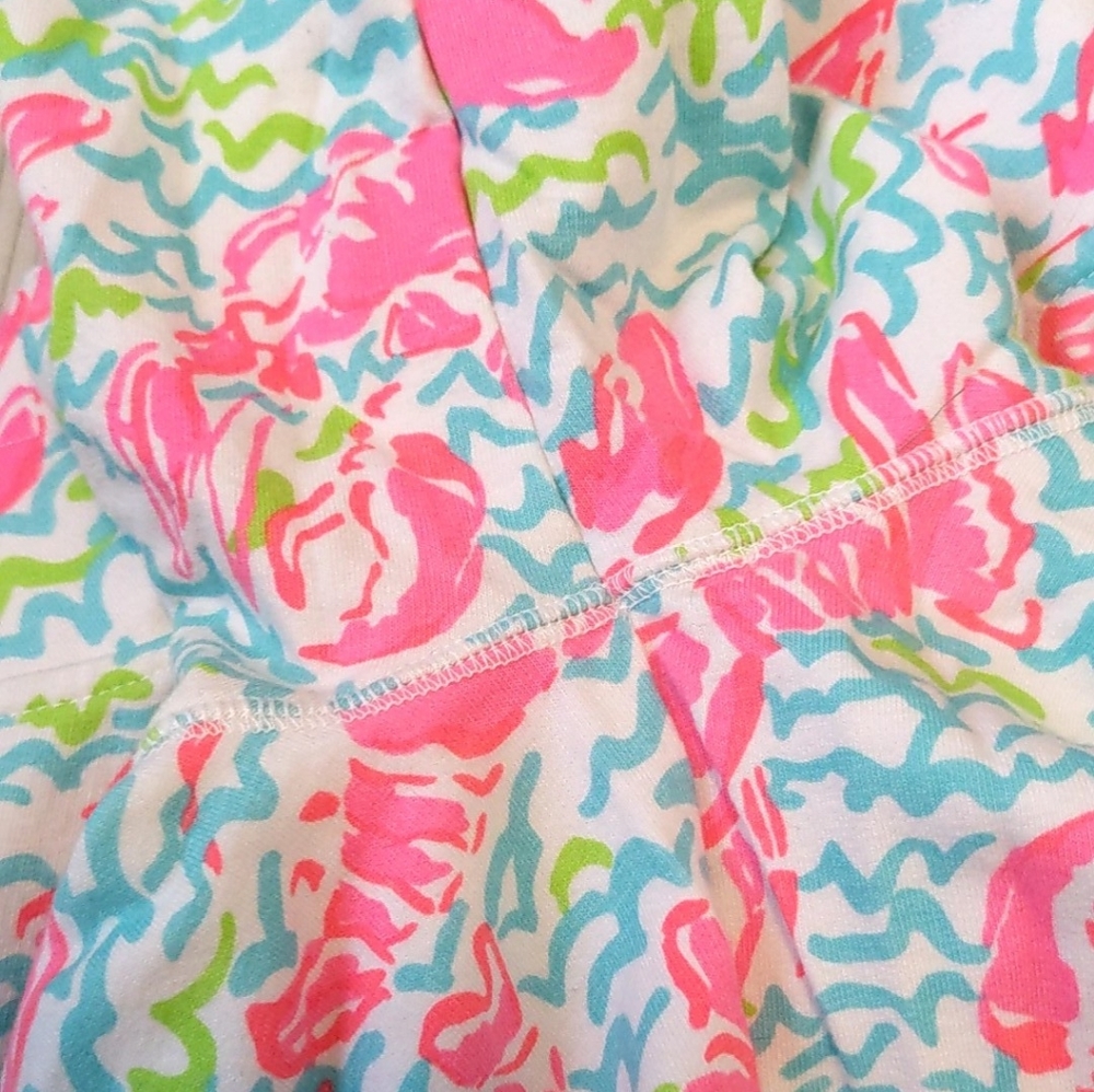 Lilly Pulitzer Captain Popover Pullover Lobstah Roll Pop-Up Small - Picture 8 of 10